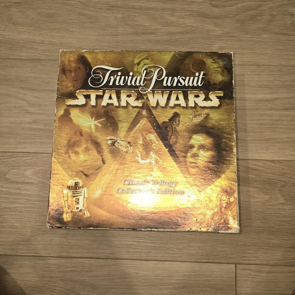 Star Wars Trivial Pursuit Classic Trilogy Collectors Ed.  1997 - No Instructions